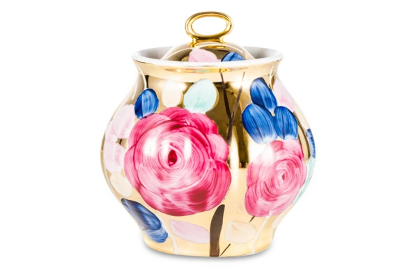 Сервиз чайный Дулевский фарфоровый завод Белый лебедь Поздний вечер на 6 персон 15 предметов, фарфор