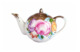 Сервиз чайный Дулевский фарфоровый завод Тюльпан Бал цветов на 6 персон 15 предметов, фарфор