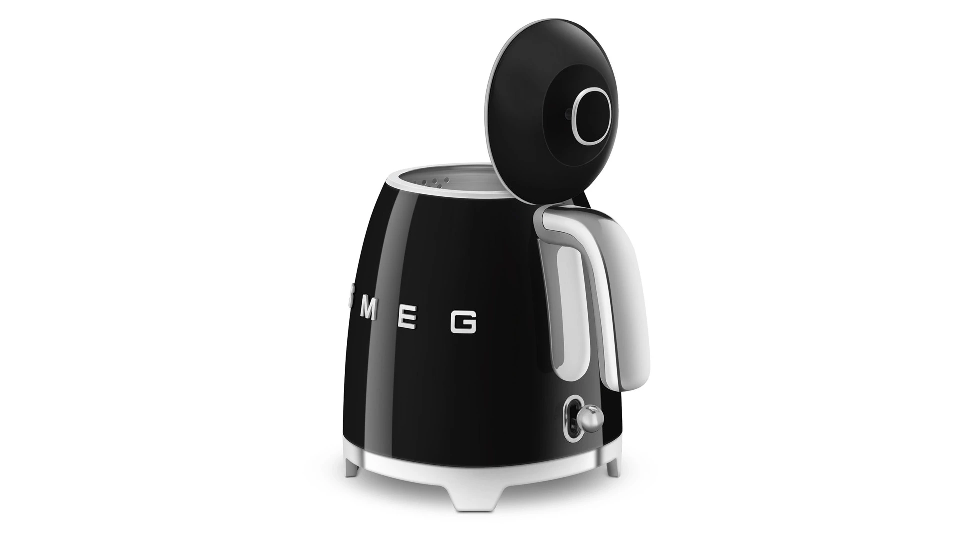 Чайник мини электрический SMEG KLF05BLEU 800 мл, черный