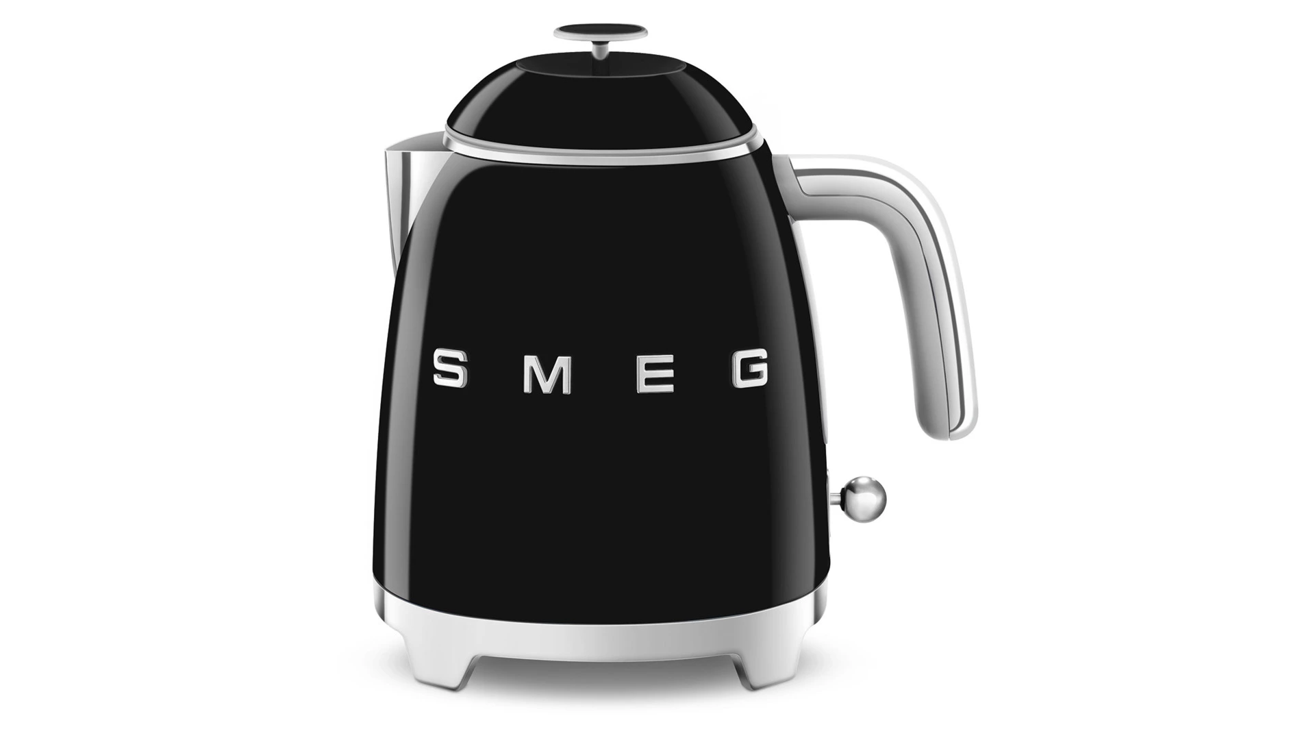 Чайник мини электрический SMEG KLF05BLEU 800 мл, черный