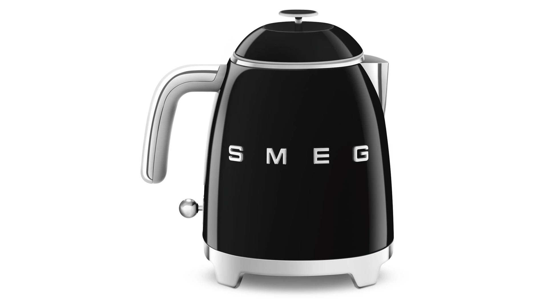 Чайник мини электрический SMEG KLF05BLEU 800 мл, черный