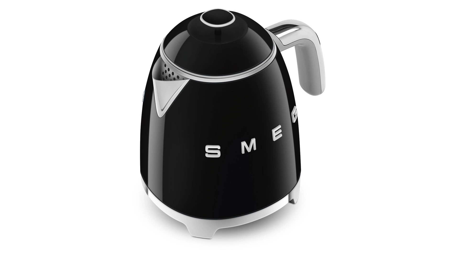 Чайник мини электрический SMEG KLF05BLEU 800 мл, черный