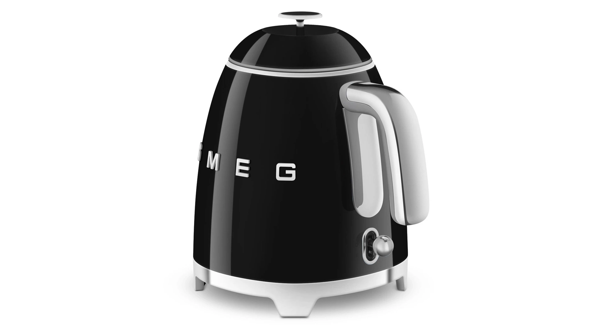 Чайник мини электрический SMEG KLF05BLEU 800 мл, черный
