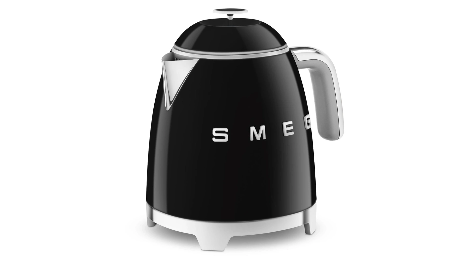 Чайник мини электрический SMEG KLF05BLEU 800 мл, черный