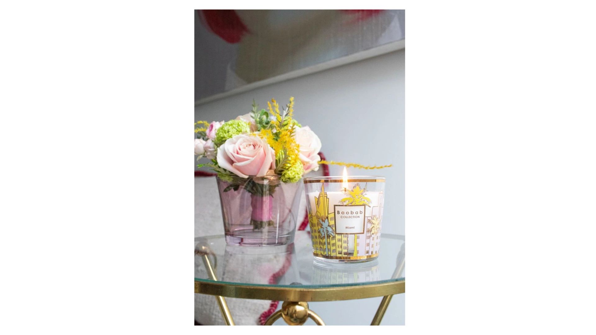 Свеча ароматическая Baobab Collection My first Baobab Max one Miami 190 гр