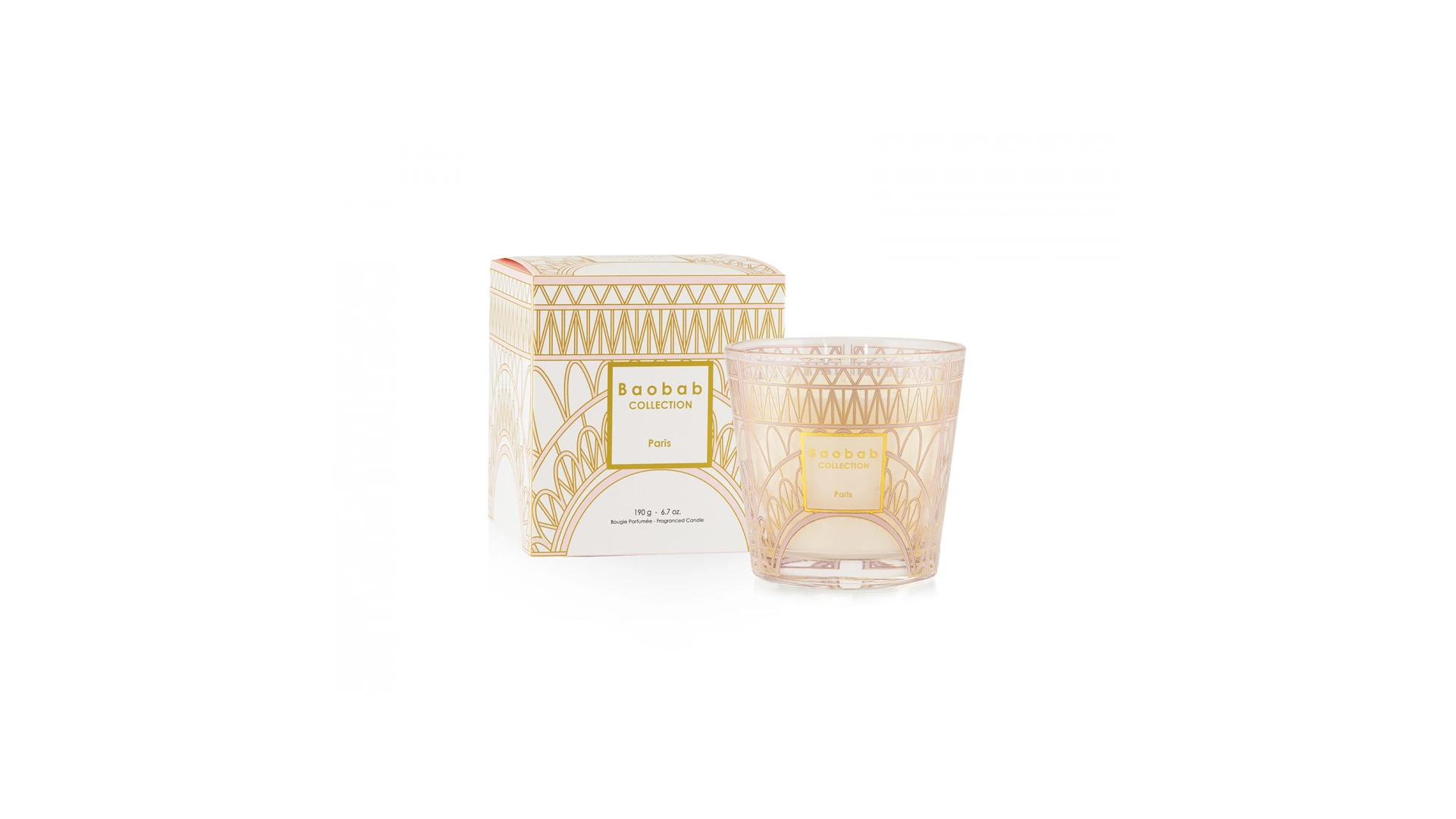 Свеча ароматическая Baobab Collection My first Baobab Max one Paris 190 гр