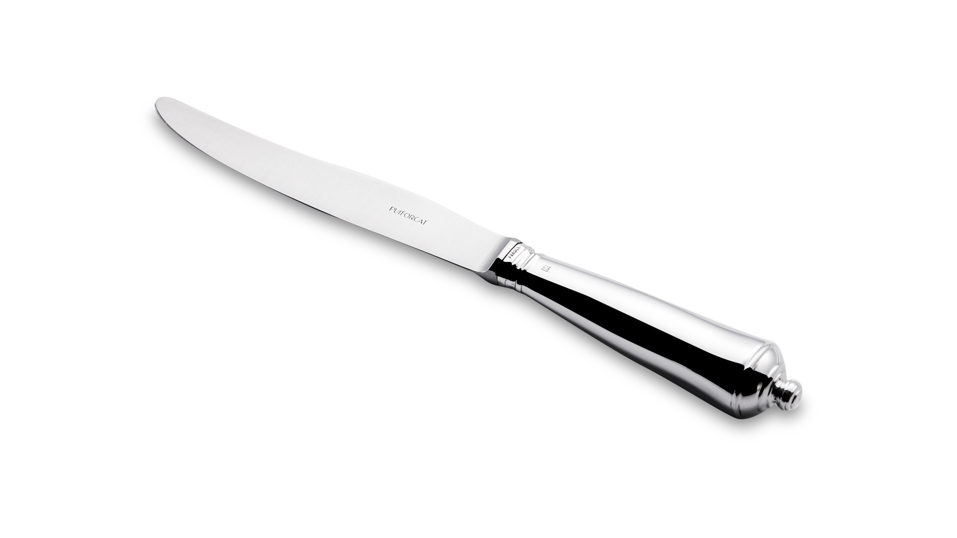 Набор ножей десертных Puiforcat Кардинал 21 см, 6 шт,  посеребрение