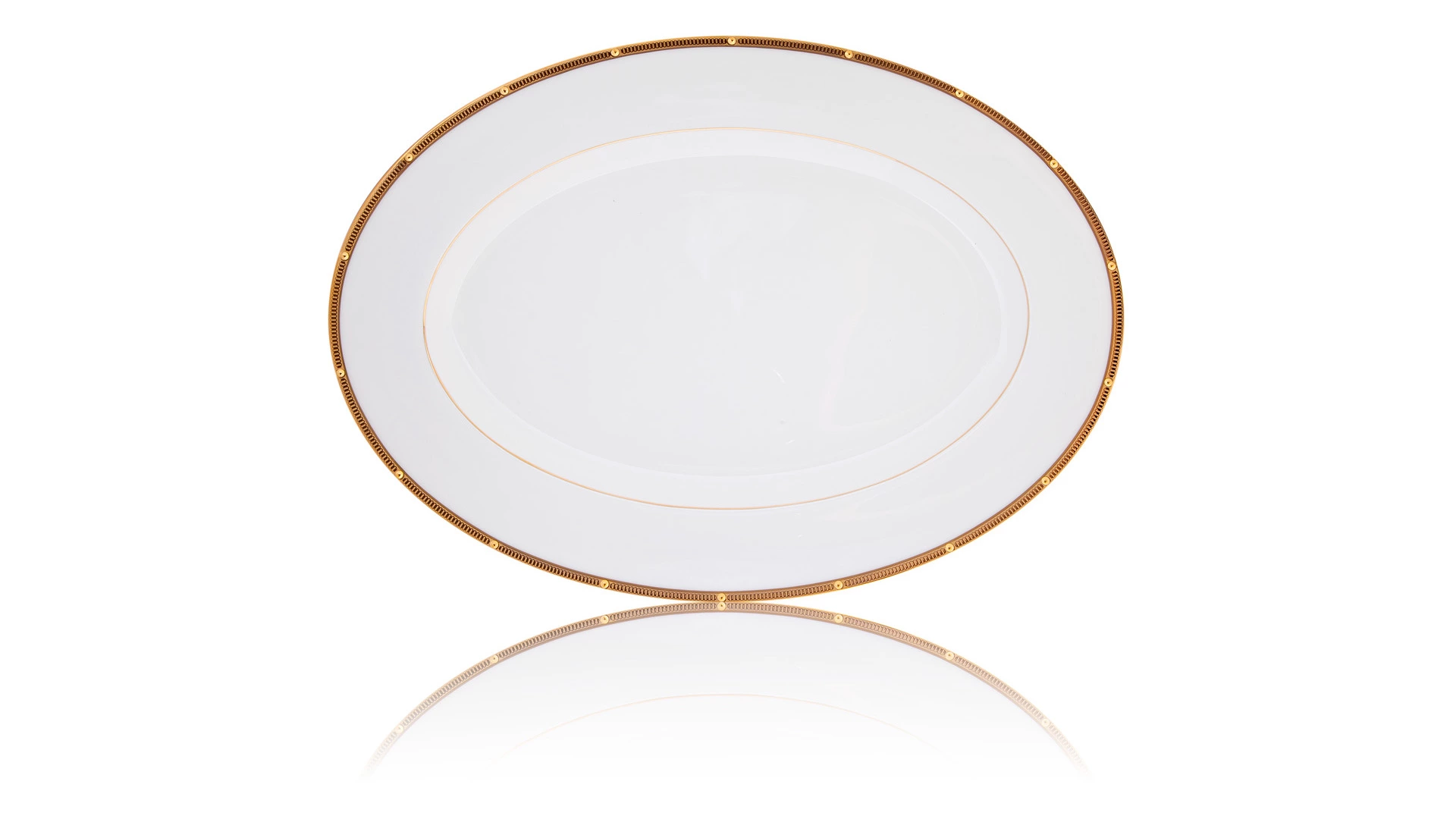 Сервиз столовый Noritake Рочель, золотой кант на 6 персон 20 предметов