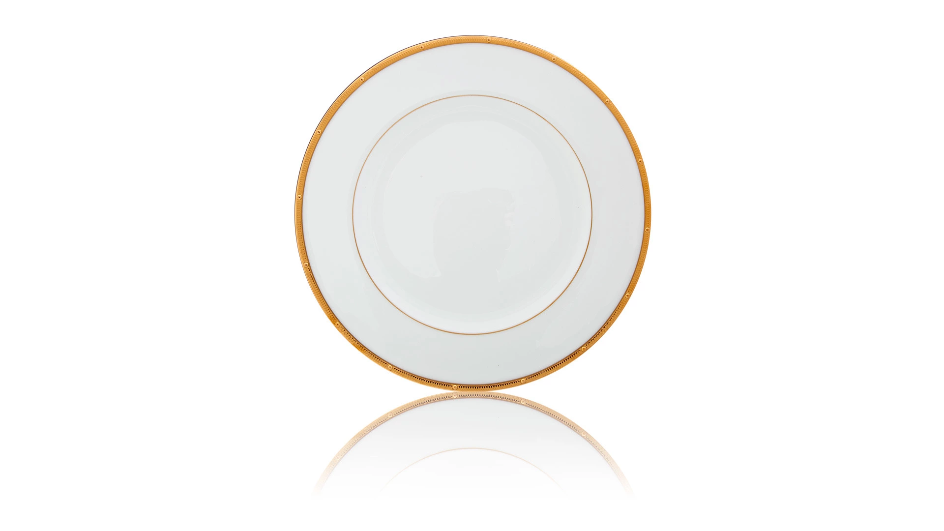 Сервиз столовый Noritake Рочель, золотой кант на 6 персон 20 предметов