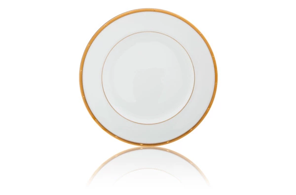 Сервиз столовый Noritake Рочель, золотой кант на 6 персон 20 предметов