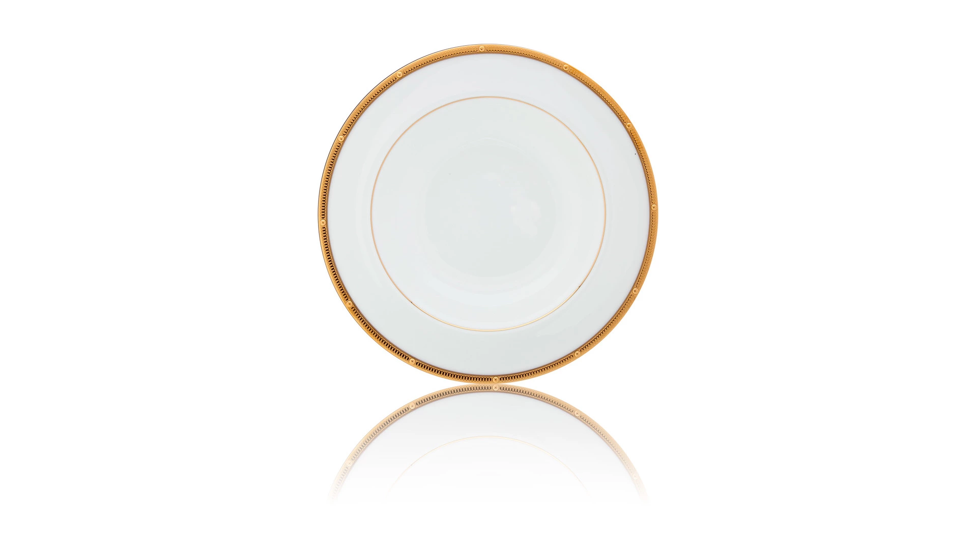 Сервиз столовый Noritake Рочель, золотой кант на 6 персон 20 предметов