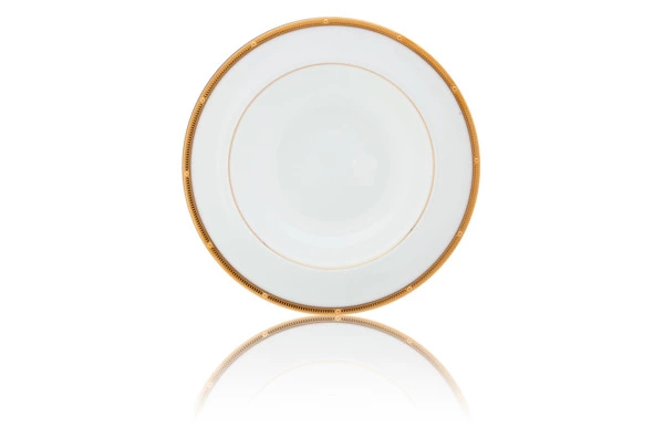 Сервиз столовый Noritake Рочель, золотой кант на 6 персон 20 предметов