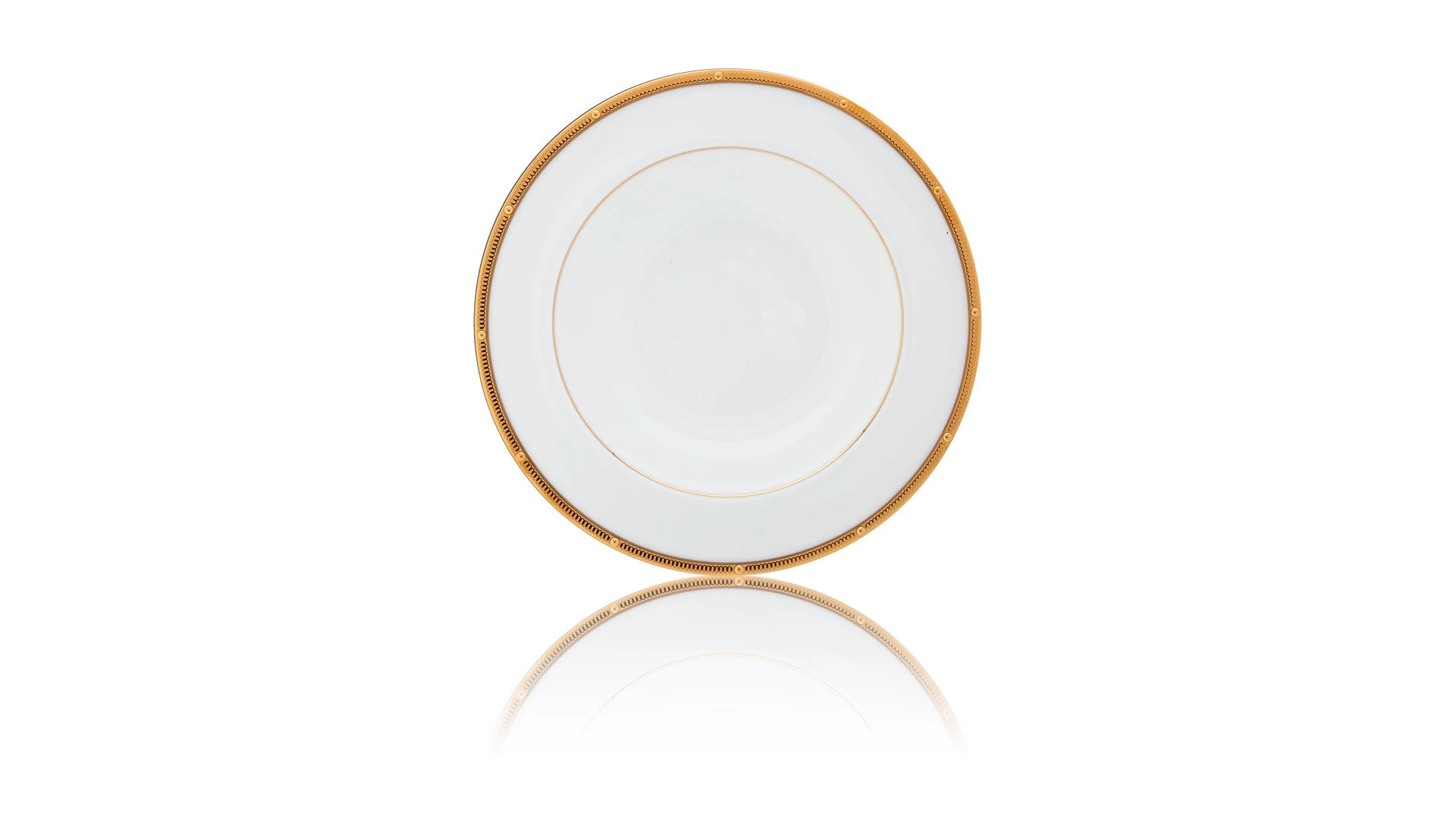 Сервиз столовый Noritake Рочель, золотой кант на 6 персон 20 предметов