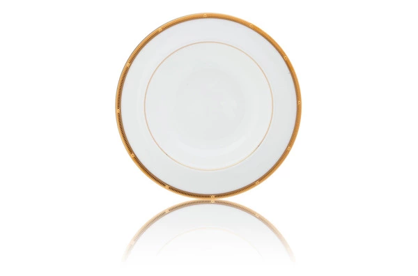 Сервиз столовый Noritake Рочель, золотой кант на 6 персон 20 предметов