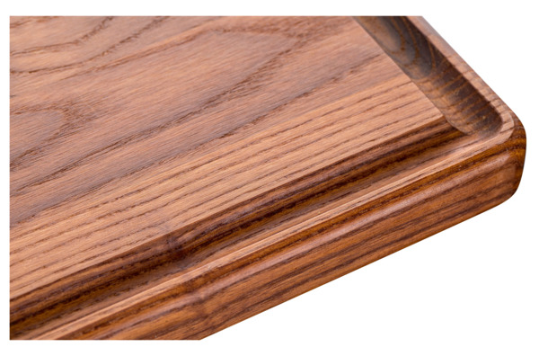 Доска разделочная Legnoart Rialto 32х24х2 см, термо древесина, темная