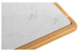 Доска для сыра Legnoart с мраморной вставкой 37х28х2 см, дуб