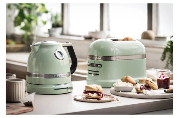 Чайник электрический KitchenAid Artisan 1,5 л, 2400 Вт, 5KEK1522EPT, фисташковый