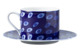 Чашка чайная с блюдцем ИФЗ Соло Реки России Амур 265 мл, фарфор твердый