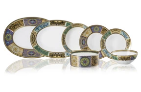 Сервиз столовый Rosenthal Versace Барокко Мозаик на 6 персон 27 предметов, фарфор