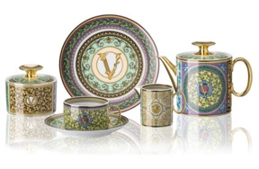 Сервиз чайный Rosenthal Versace Барокко Мозаик на 6 персон 21 предмет, фарфор