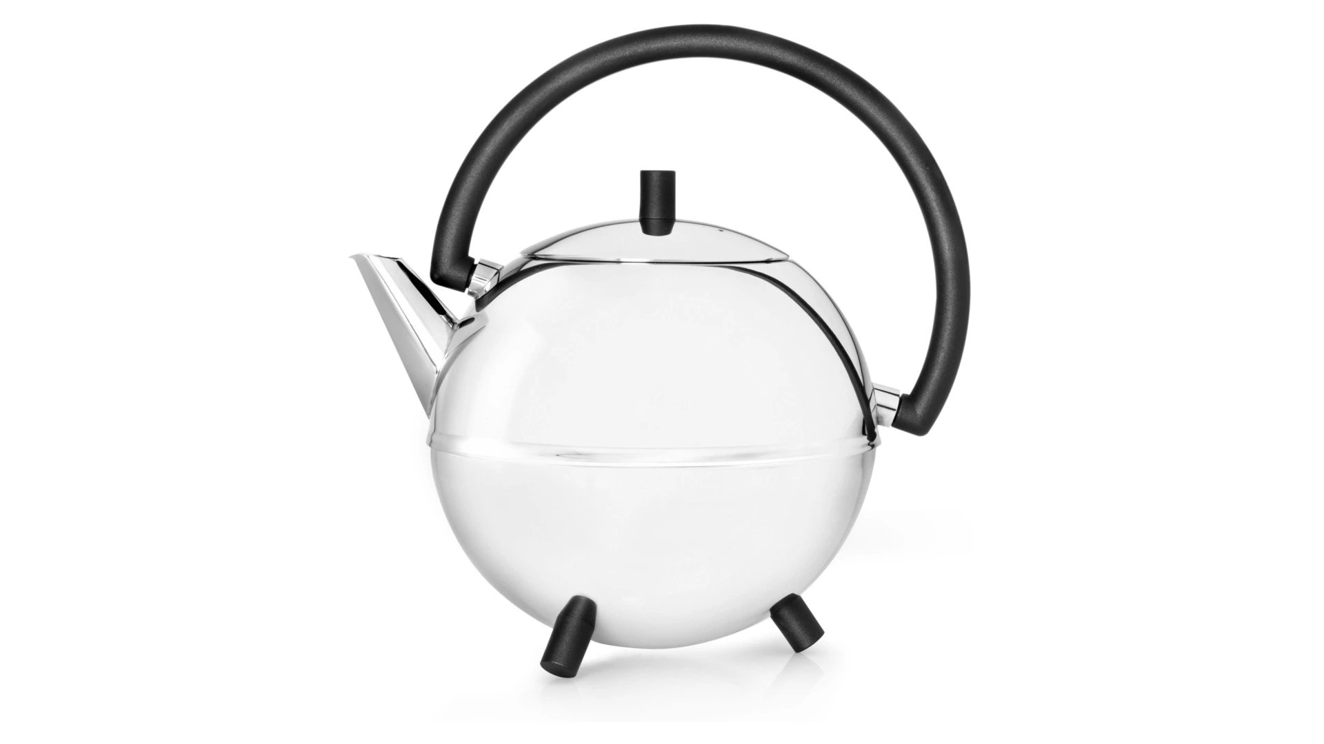 Чайник заварочный Bredemeijer Saturn 1,2, сталь с двойными стенками, хром