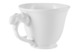 Чашка чайная с блюдцем Claystreet Воришки 330 мл, фарфор