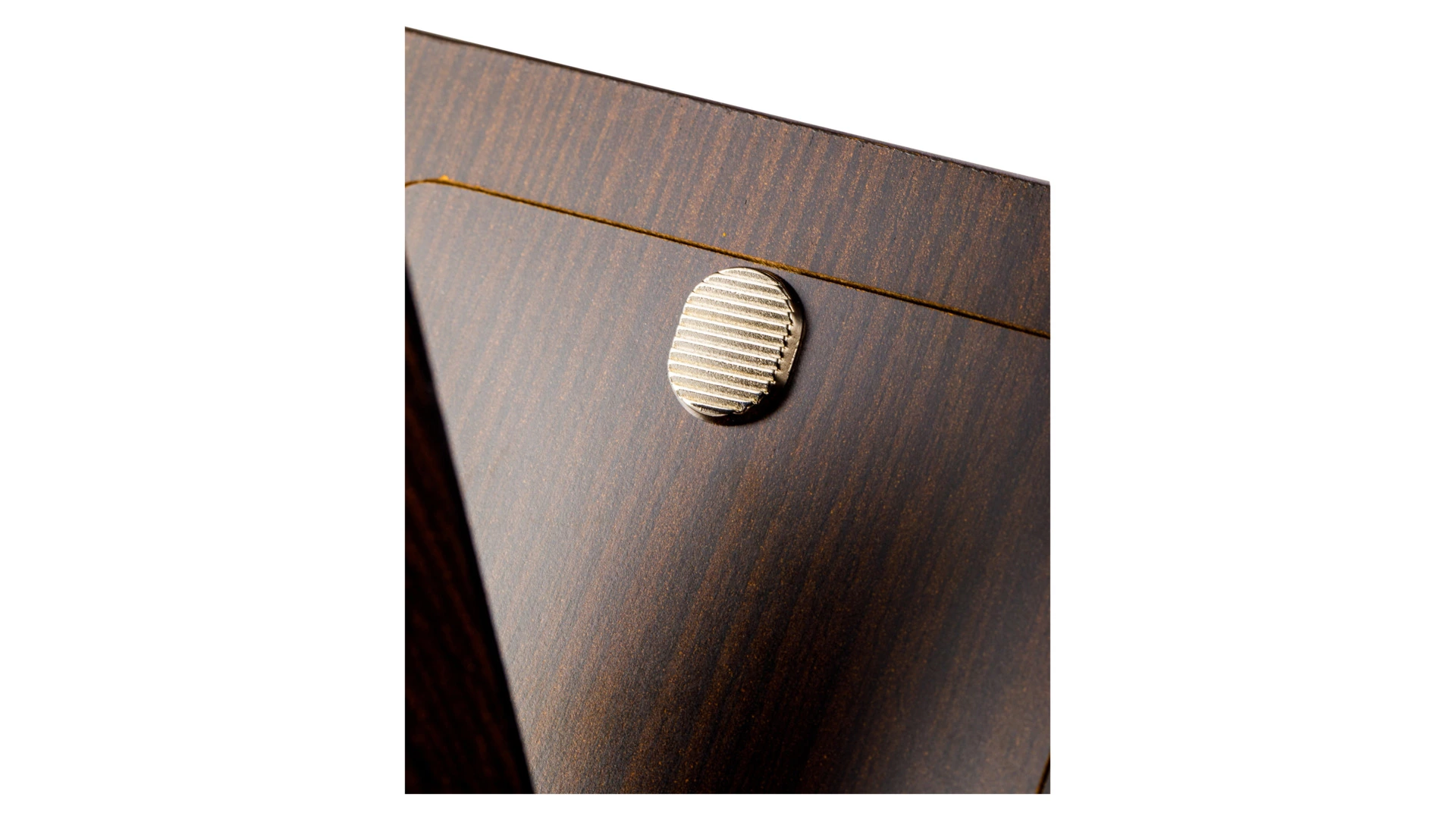 Рамка для фото Intersilver Полосы 9x13 см, алюминий с посеребрением