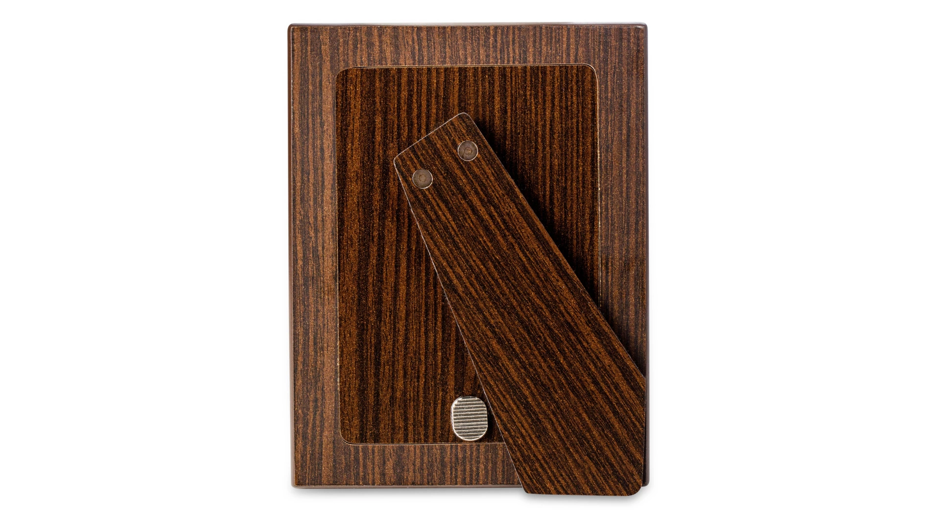 Рамка для фото Intersilver Полосы 9x13 см, алюминий с посеребрением