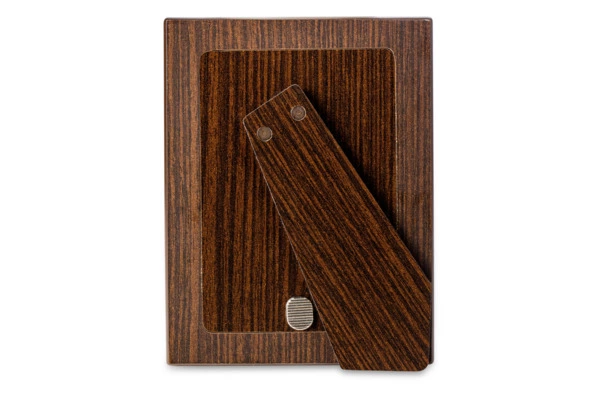 Рамка для фото Intersilver Полосы 9x13 см, алюминий с посеребрением