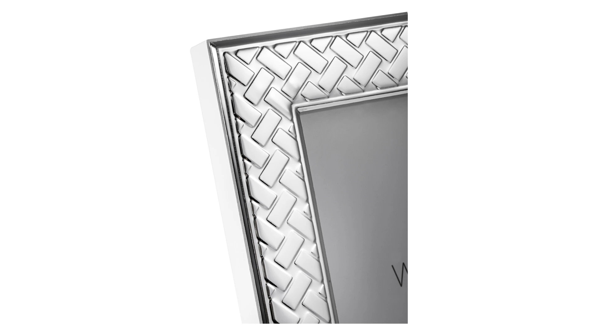 Рамка для фото Intersilver Домино 18x24 см, алюминий с посеребрением