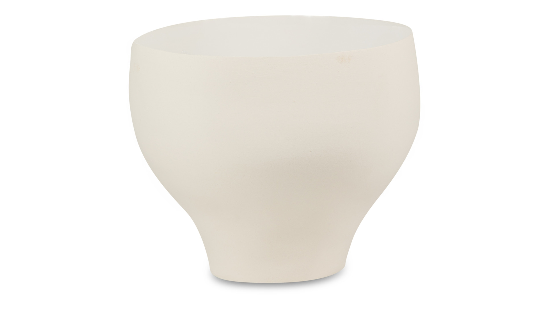 Ваза Levadnaja Ceramics Майорка 17 см, белая