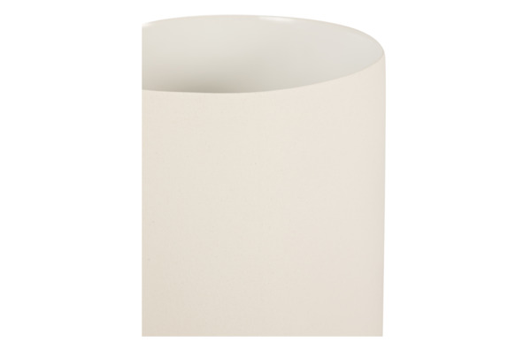Ваза Levadnaja Ceramics Мунк 33 см, белая