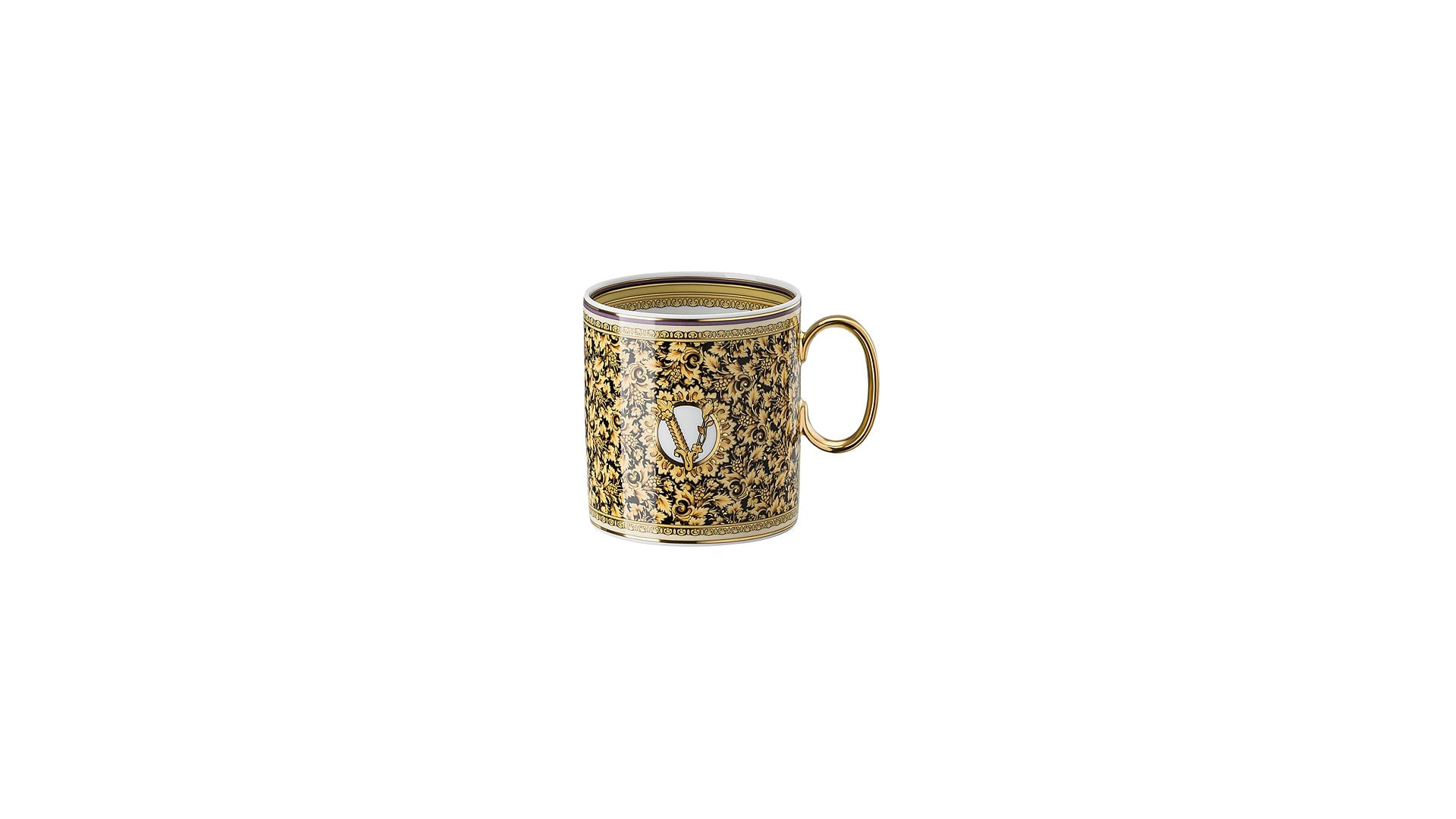 Чашка чайная с блюдцем Rosenthal Versace Барокко Мозаик 230 мл, фарфор