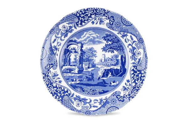 Сервиз чайно-столовый Spode Голубая Италия на 4 персоны 12 предметов, фаянс, п/к