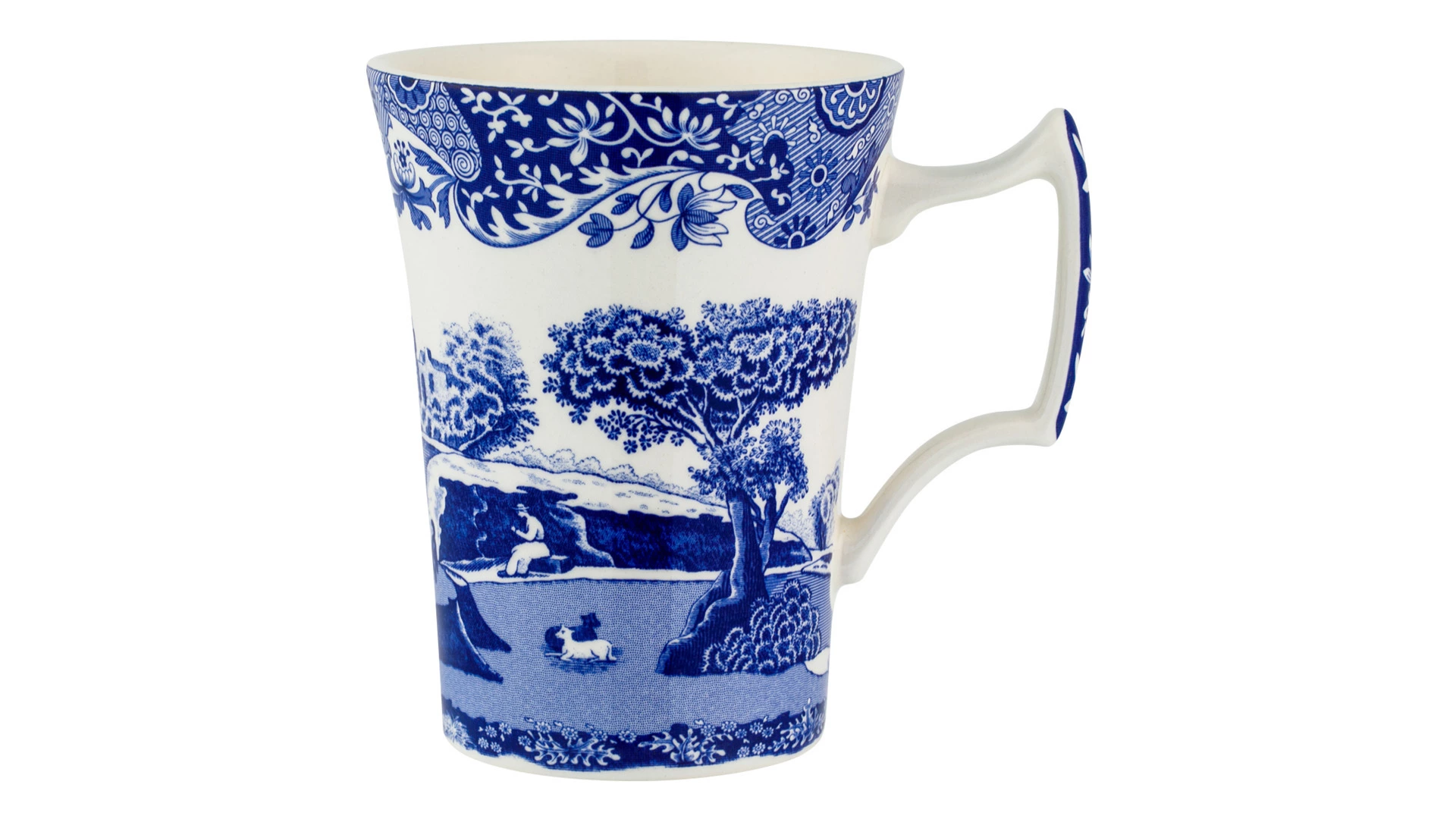 Сервиз чайно-столовый Spode Голубая Италия на 4 персоны 12 предметов, фаянс, п/к