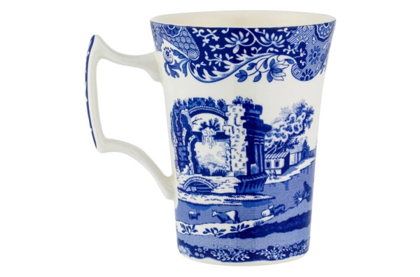 Сервиз чайно-столовый Spode Голубая Италия на 4 персоны 12 предметов, фаянс, п/к