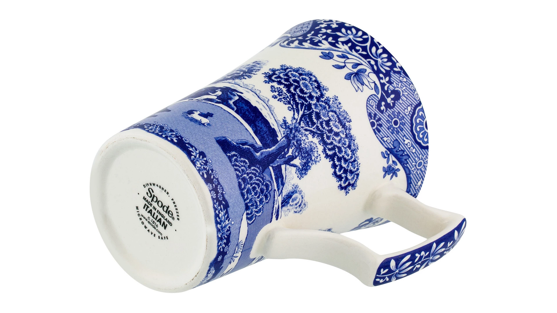 Сервиз чайно-столовый Spode Голубая Италия на 4 персоны 12 предметов, фаянс, п/к