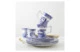 Сервиз чайно-столовый Spode Голубая Италия на 4 персоны 12 предметов, фаянс, п/к