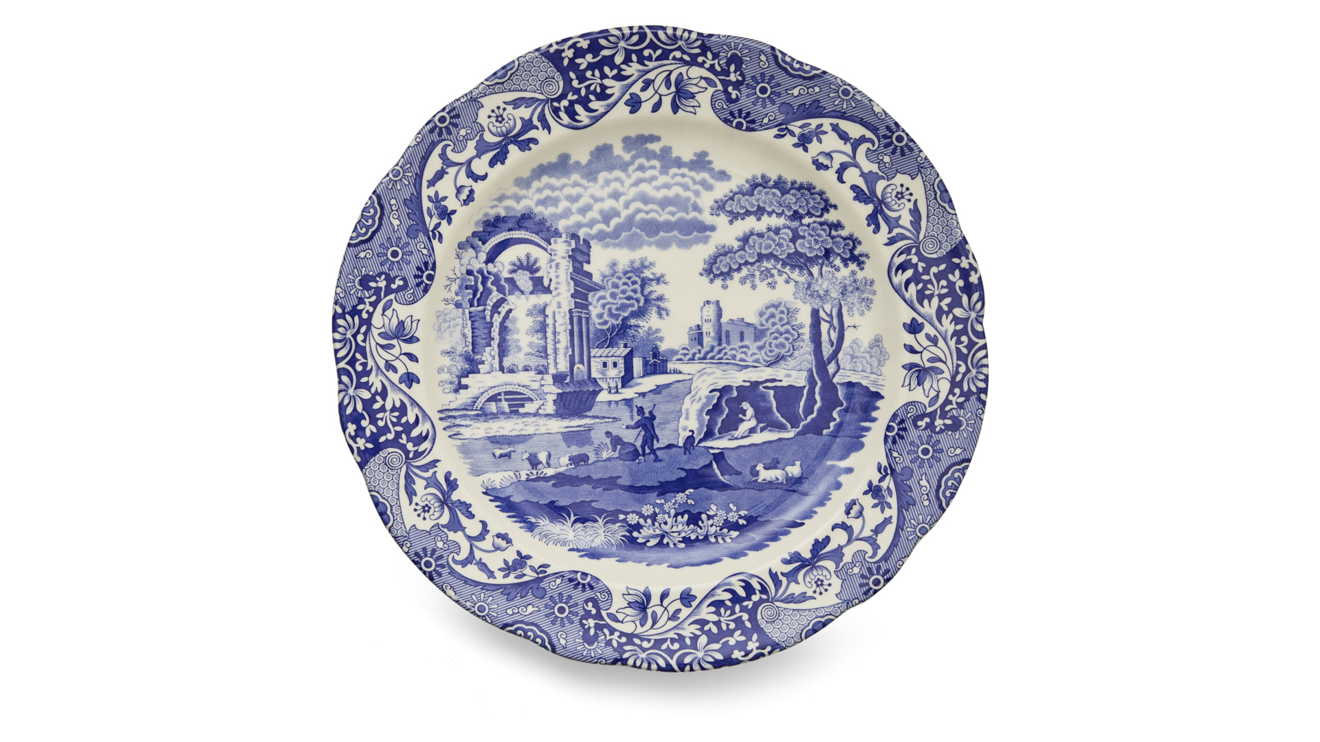 Блюдо сервировочное Spode Голубая Италия 30 см