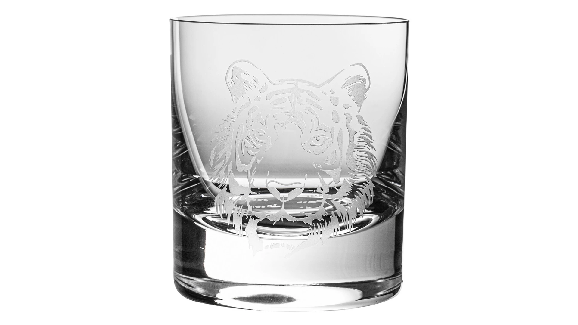 Набор стаканов для виски Moser Виски сет Тигр 370 мл, 2 шт, п/к