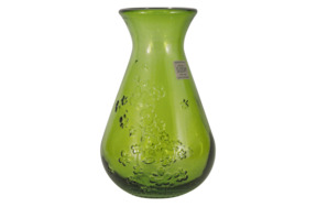 Ваза San Miguel Citron Breeze 20 см, стекло, зеленый