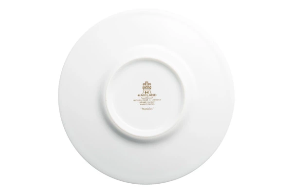 Тарелка пирожковая Haviland Станислас 16 см, золотистый декор