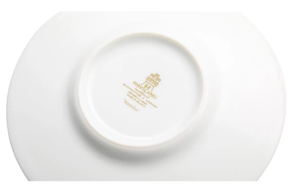 Тарелка пирожковая Haviland Станислас 16 см, золотистый декор