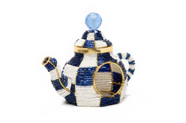 Кольцо для салфеток Mackenzie-Childs Tea Kettle d4 см, железо