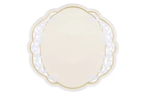Плейсмат Truffle Bee Willow faux leather 43х45 см, полиэстер, золотой