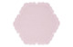 Салфетка Truffle Bee Oyster d43 см, лен, розовый