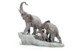 Фигурка Lladro Идущие слоны 36x40 см, фарфор