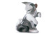 Фигурка Lladro Кошка и мышка 8х7 см, фарфор