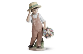 Фигурка Lladro Мой веселый друг 21х12 см, фарфор