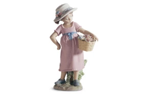 Фигурка Lladro Как ты мила 21х12 см, фарфор